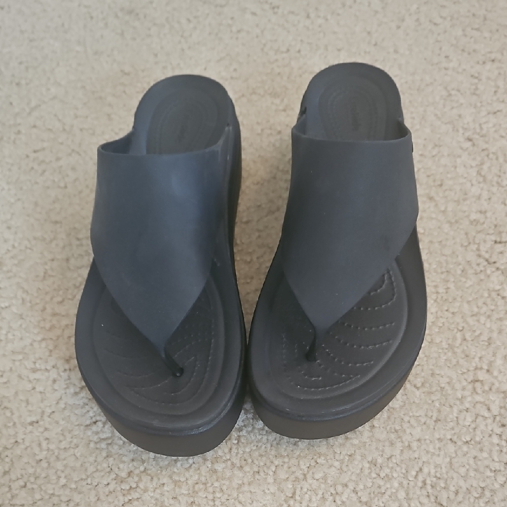Crocs Black Sandals
